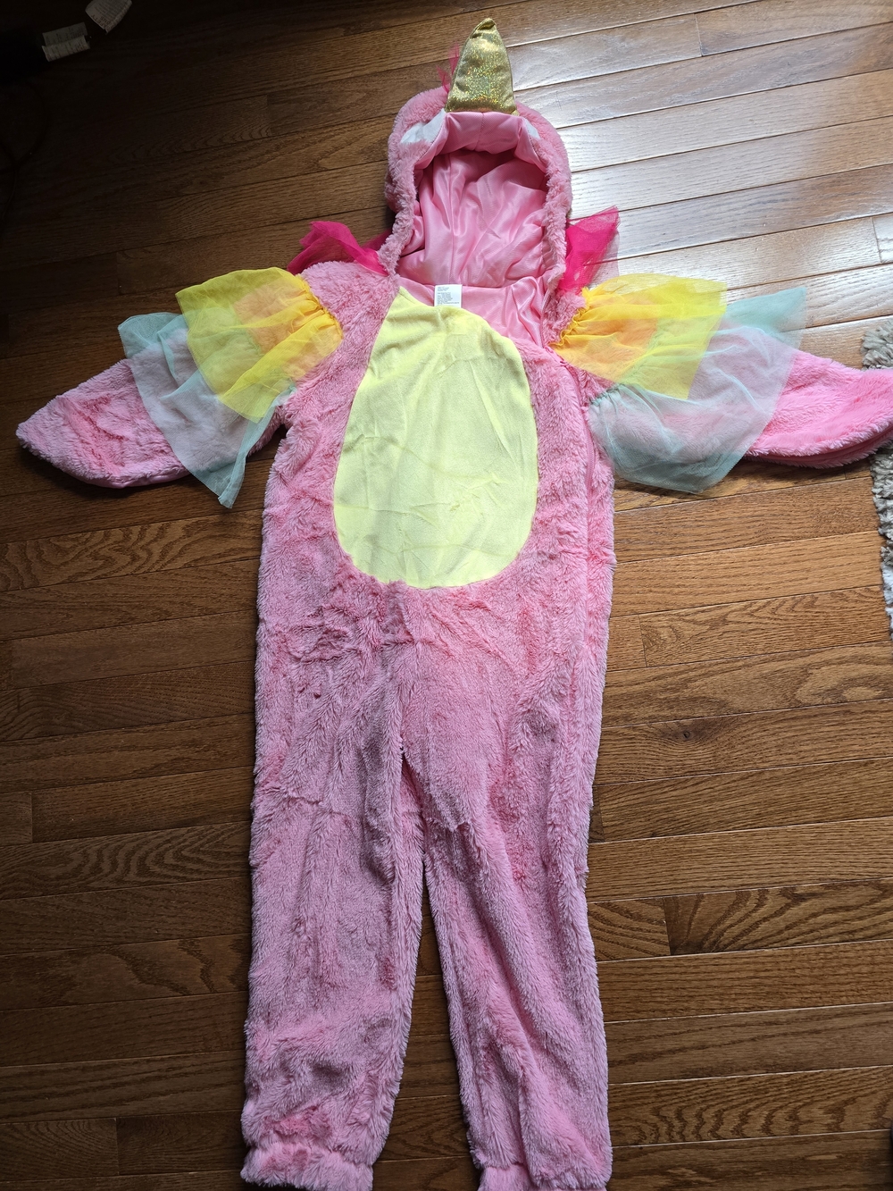 Pink Parrot/Bird Kids Costume